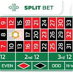 split bet strategy roulette